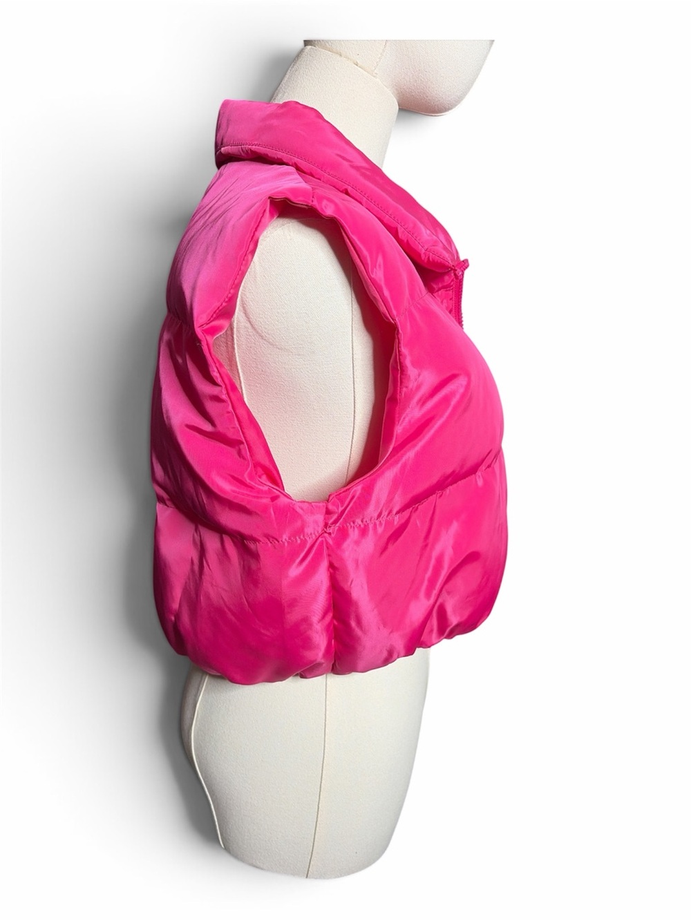 SHEIN EZwear Y2k Zipper Front Vest Padded Coat In Fall/Winter - Picture 6 of 8